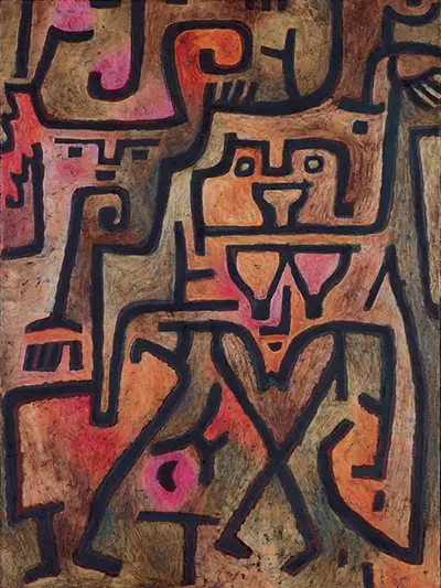 Waldhexe Paul Klee